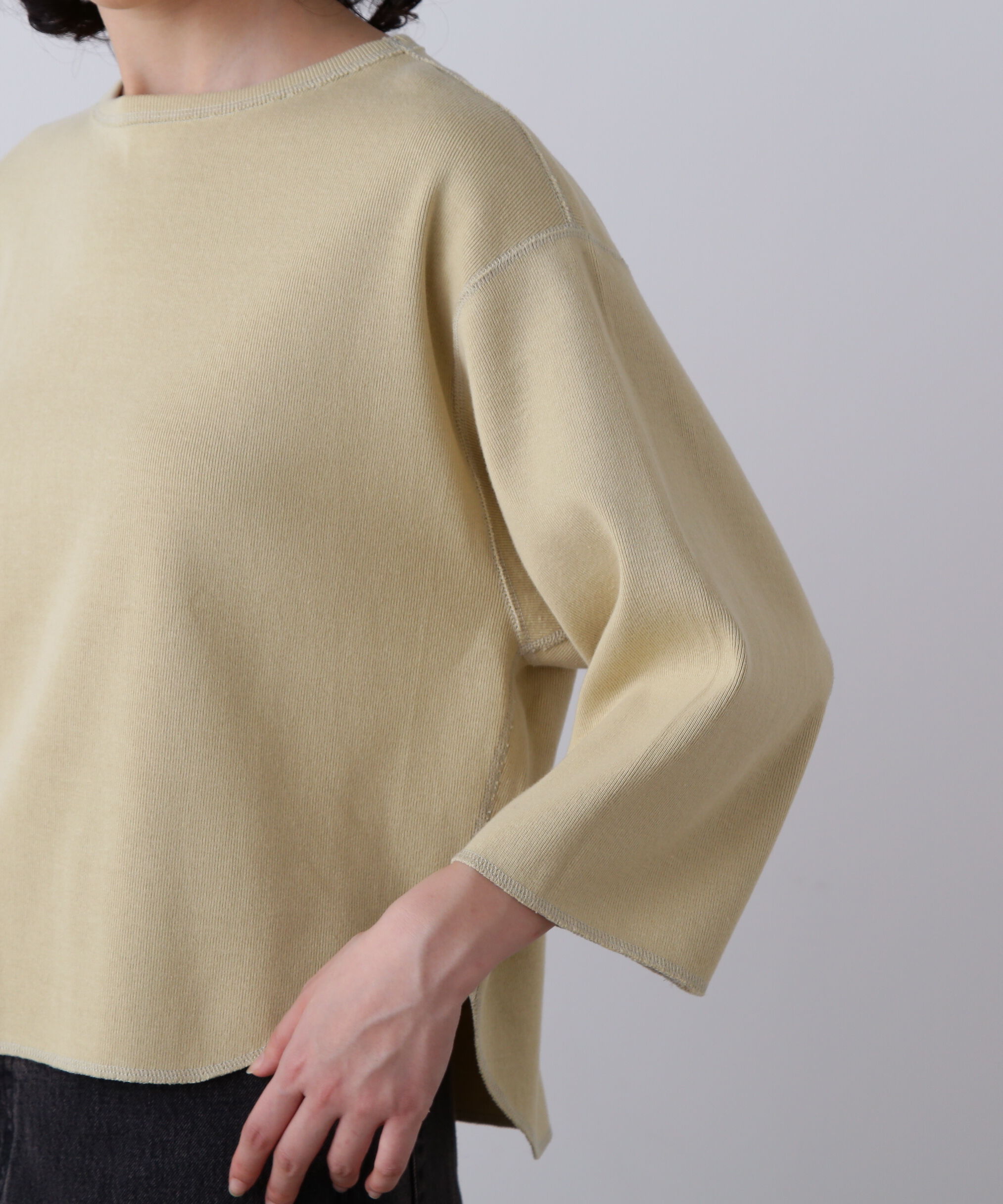 YLEVE 「YLEVE / COTTON RIB PULLOVER」|Tシャツ・カットソー|