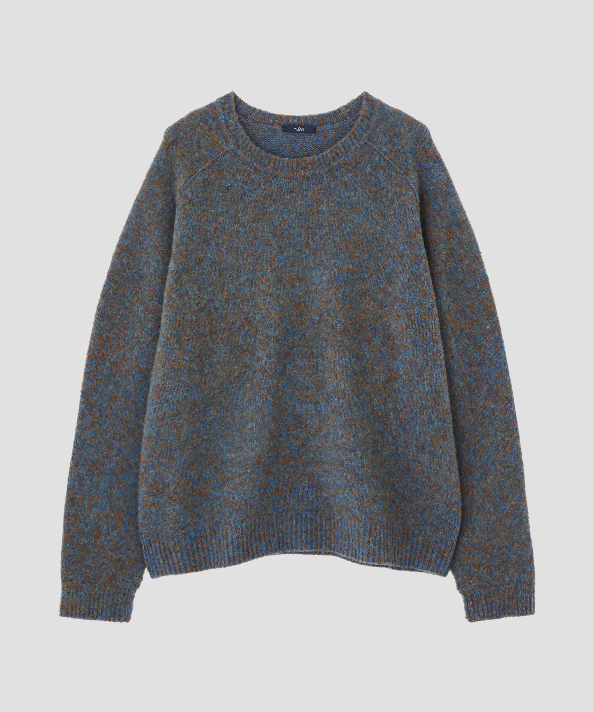 YLEVE 「YLEVE / ITARIAN MERINO WOOL MELANGE KNIT PULL OVER」|ニット・セーター|