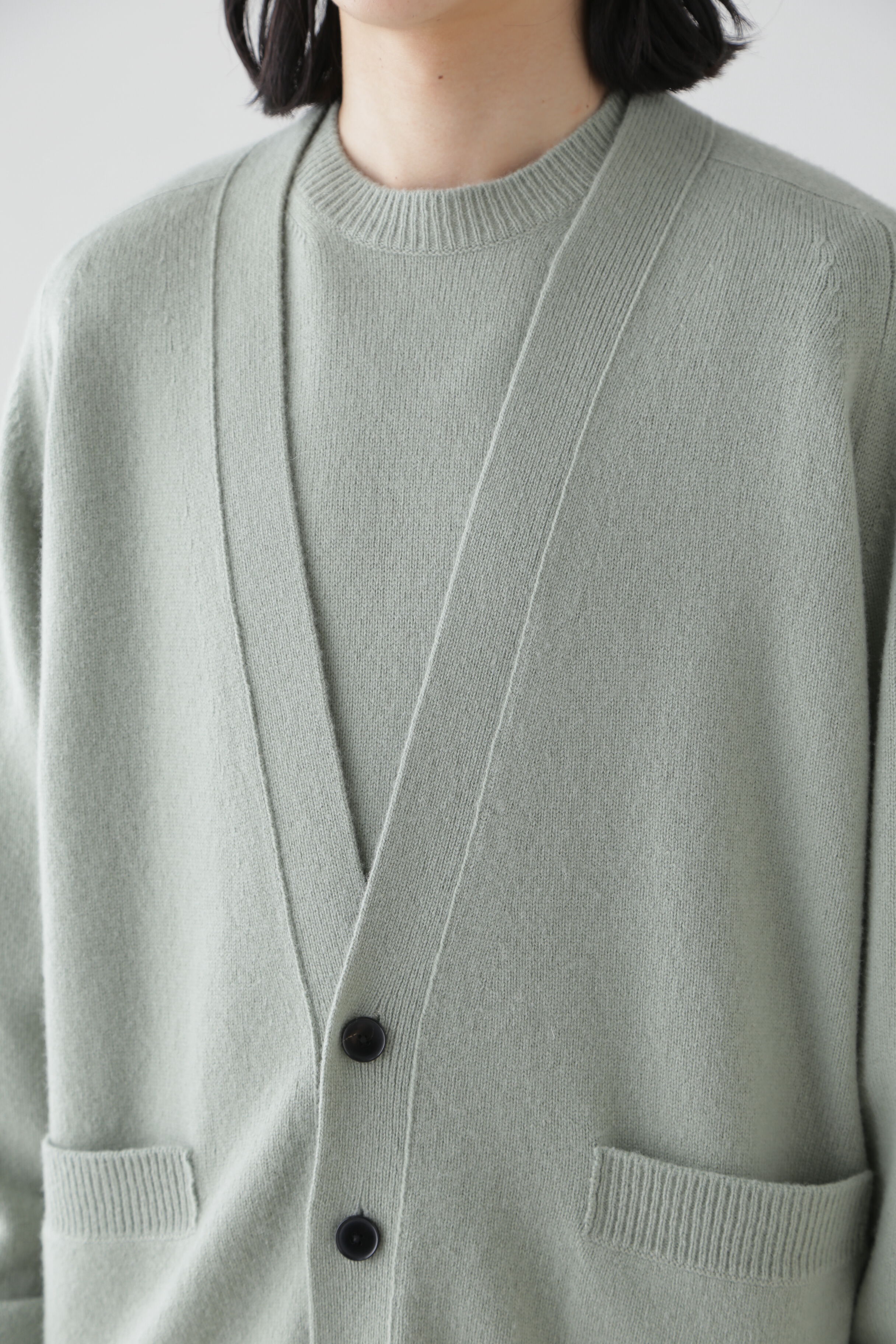 YLEVE 「YLEVE / LAMBS WOOL KN CD」|ニット・セーター|