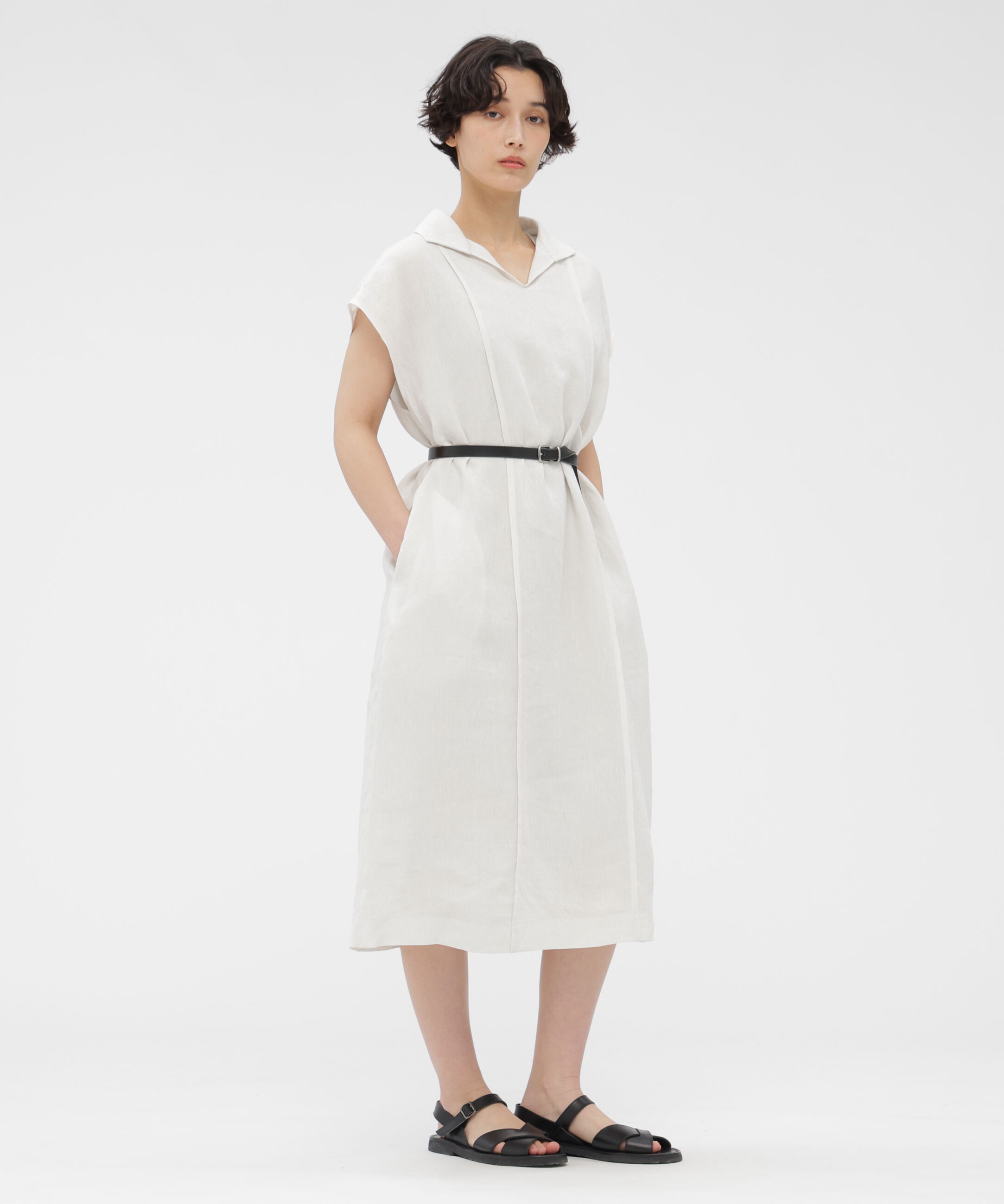  「LINEN DRESS」|ワンピース|