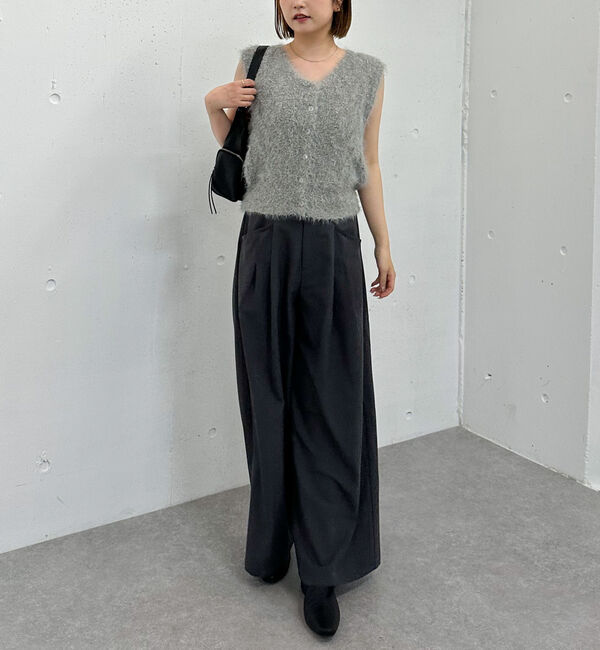 archives「ＭＩＸヤーンケーブルニットベスト」|ニット・セーター|