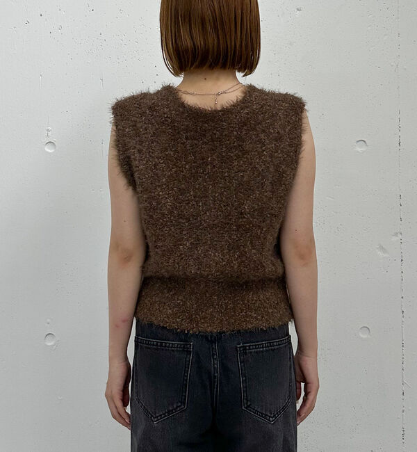 archives「ＭＩＸヤーンケーブルニットベスト」|ニット・セーター|