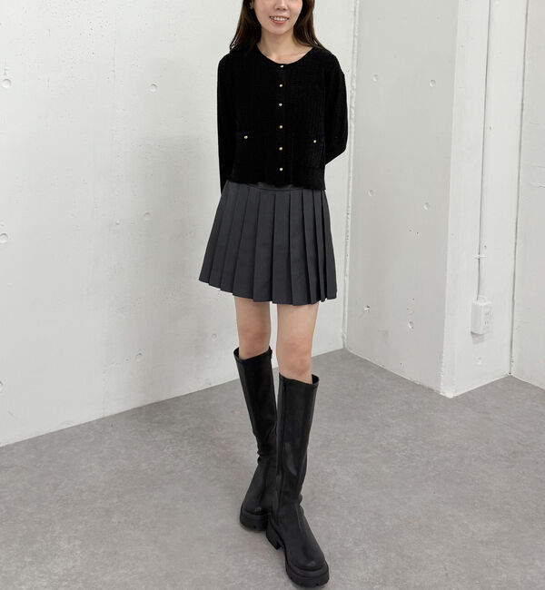 archives「モールケーブル金ボタンニットカーディガン」|カーディガン|