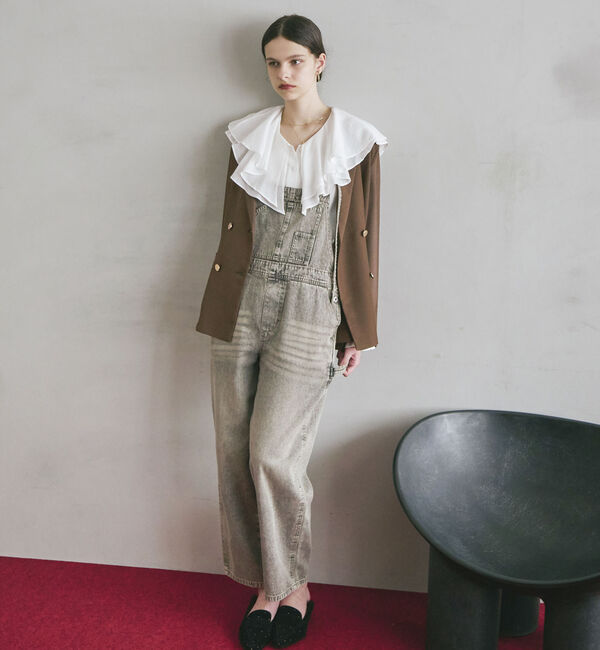 Doux archives「メッシュテーラードダブルジャケット」|テーラードジャケット|