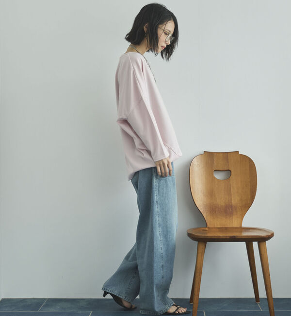 Doux archives「ＵＶ加工・吸水速乾ドルマン長袖プルオーバー」|Tシャツ・カットソー|