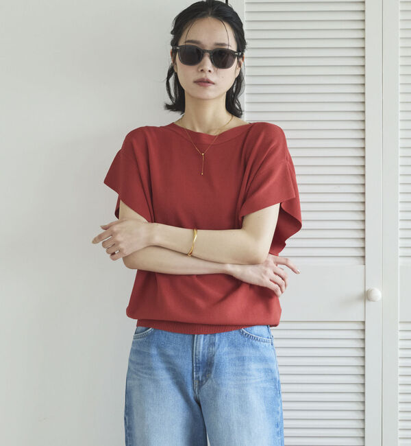 Doux archives「フレンチスリーブニット／」|ニット・セーター|