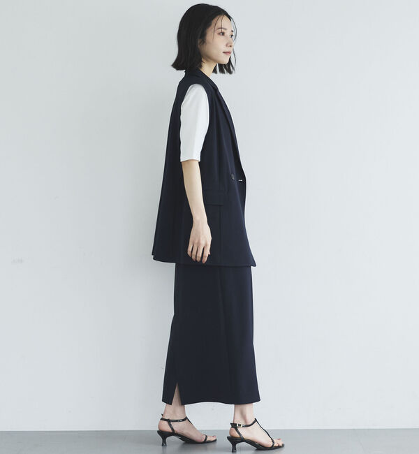 Doux archives「ニュアンスネック５分袖カットソー」|Tシャツ・カットソー|