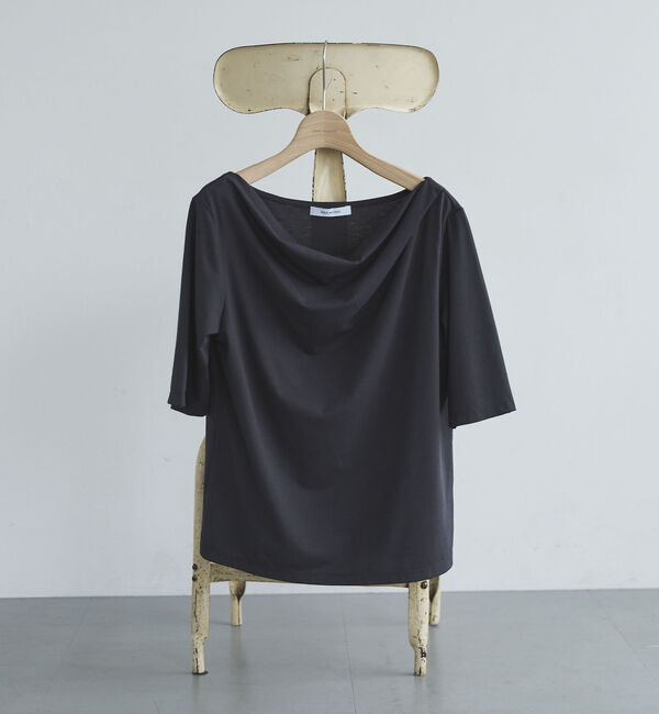 Doux archives「ニュアンスネック５分袖カットソー」|Tシャツ・カットソー|