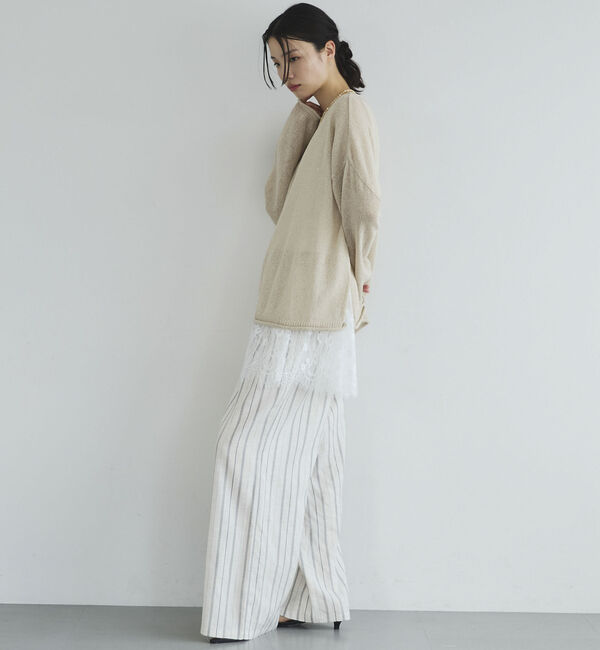 Doux archives「裾レースタンクトップ」|タンクトップ|