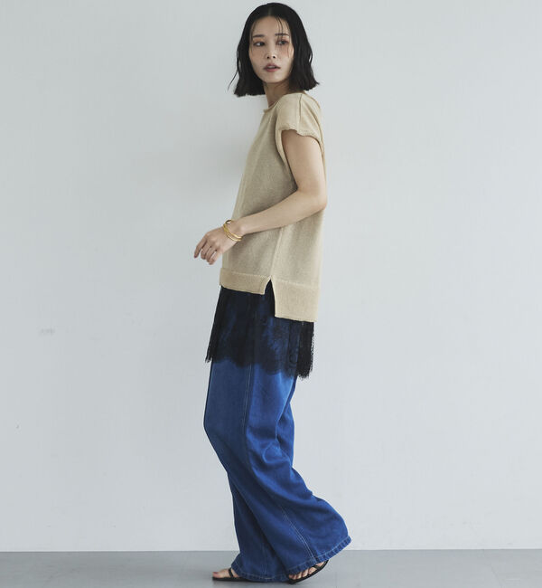 Doux archives「裾レースタンクトップ」|タンクトップ|