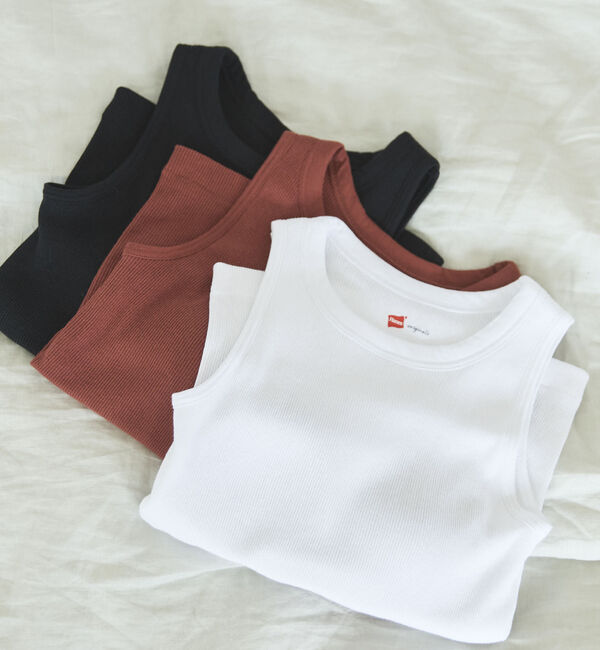 Doux archives「【ヘインズ】　ＢＲＡ　ＡＭＥＲＩＣＡＮ　ＳＬＥＥＶＥ」|タンクトップ|WHITE