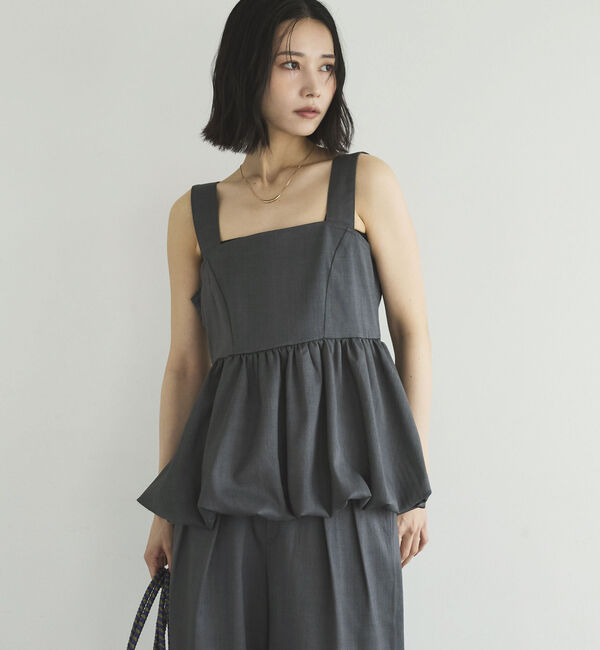 Doux archives「【接触冷感／イージーケア】バールンキャミセットアップ」|ワンピース|
