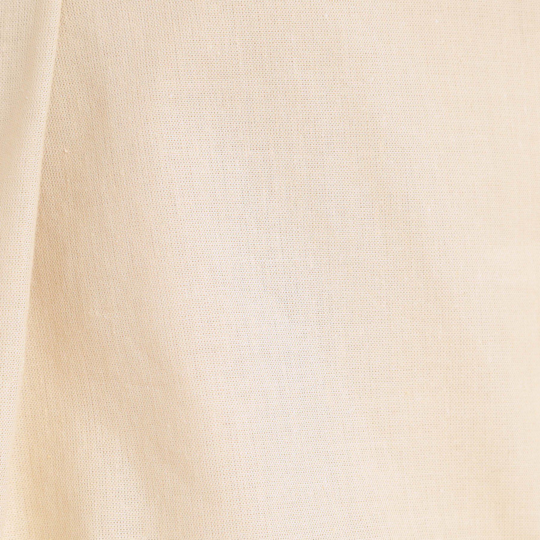 SHOO･LA･RUE「【S-LL/UV/接触冷感/抗菌防臭】体型を自然にカバー フレンチリネンブレンド襟付ドルマンシャツ」|シャツ・ブラウス|