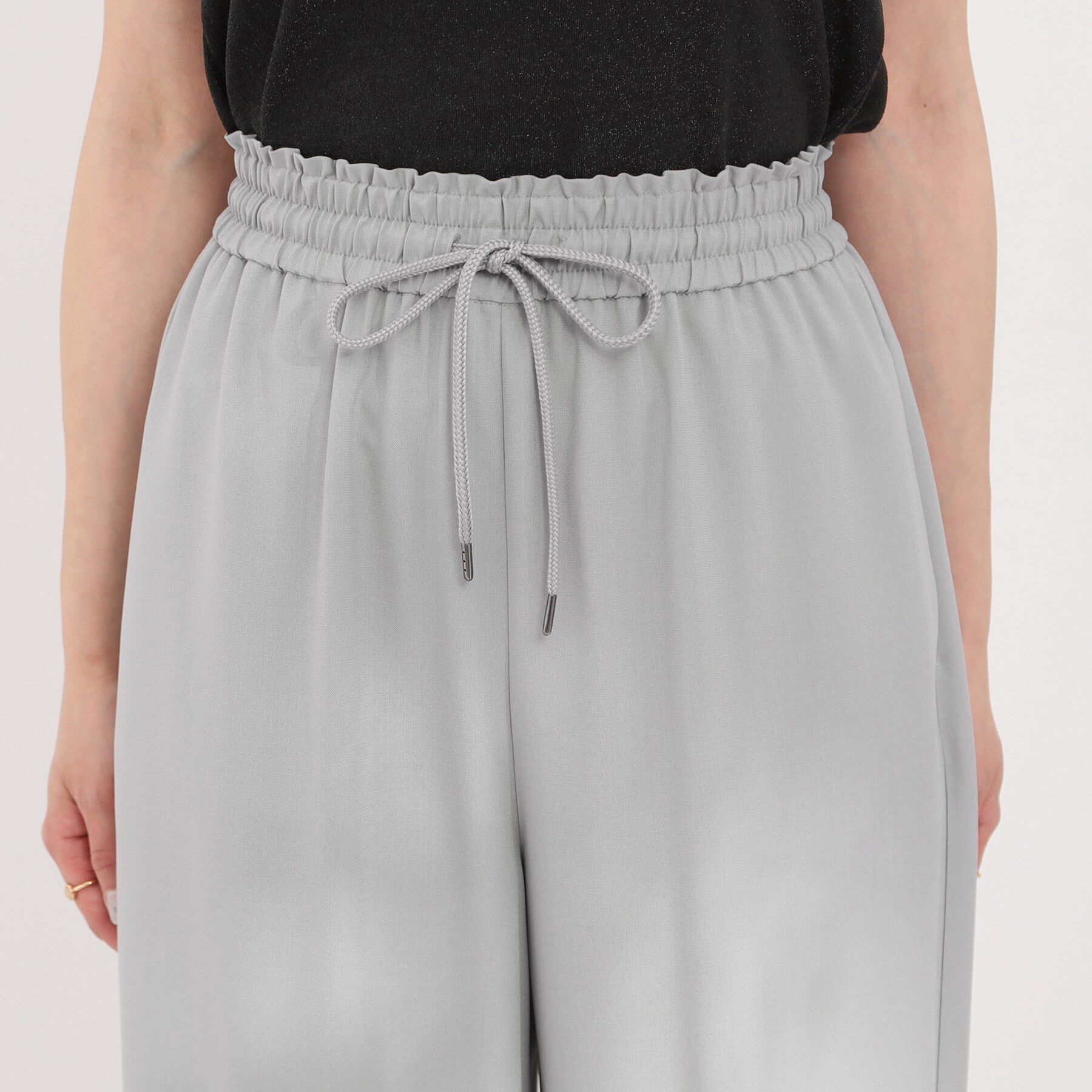 SHOO･LA･RUE「【着丈選べる/セットアップ可/洗濯後しわになりにくい】イージーワイドパンツ」|その他|