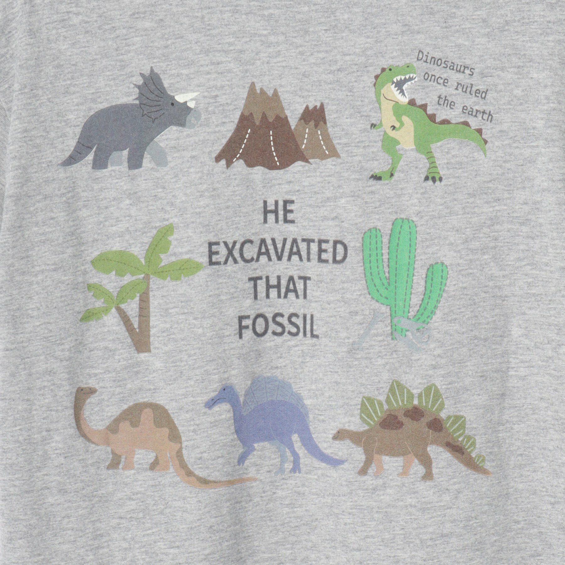 SHOO･LA･RUE「【100-120cm】サガラ恐竜Tシャツ」|Tシャツ・カットソー|