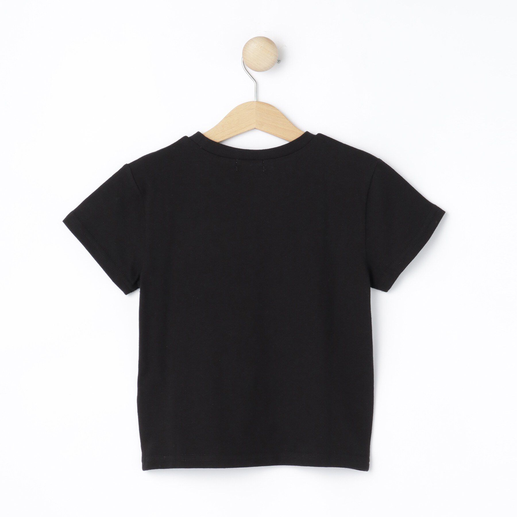 SHOO･LA･RUE「【100-150cm】ハートチュールＴシャツ」|Tシャツ・カットソー|