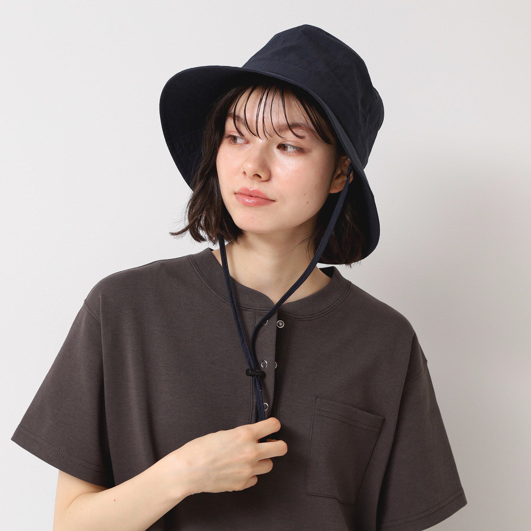 Dessin「【遮熱・接触冷感・UVカット】 サンシェード付HAT」|ハット|