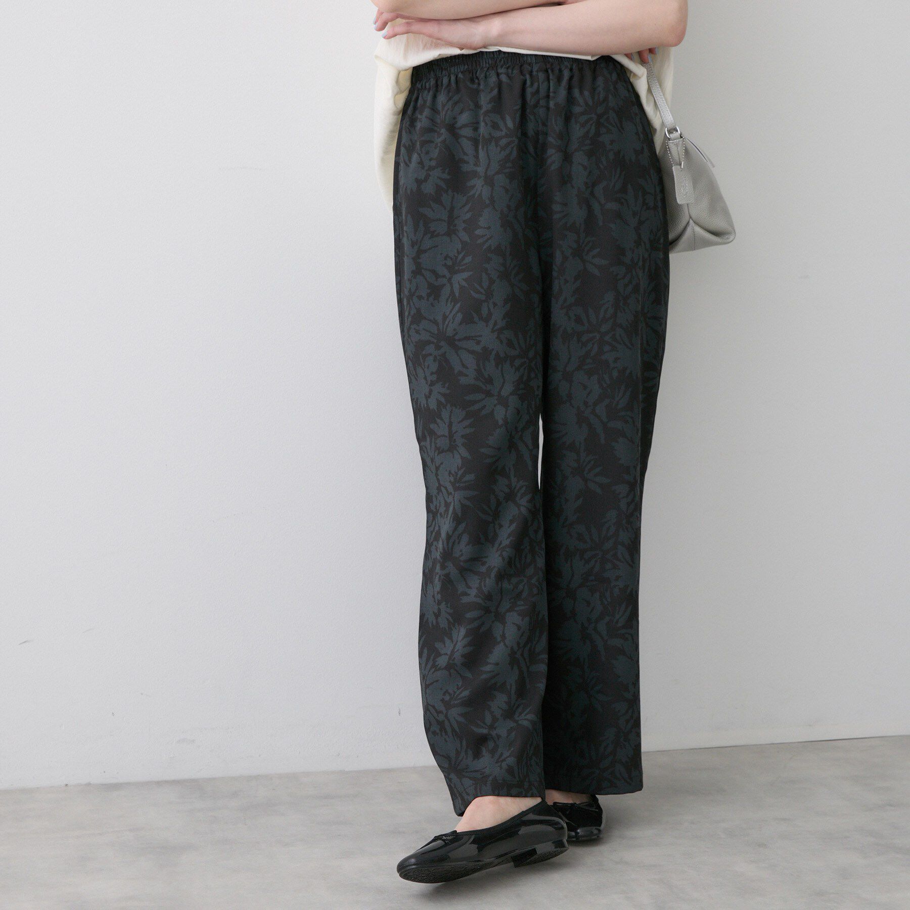 Dessin「【洗える】ボタニカル柄リラクシーパンツ」|その他|