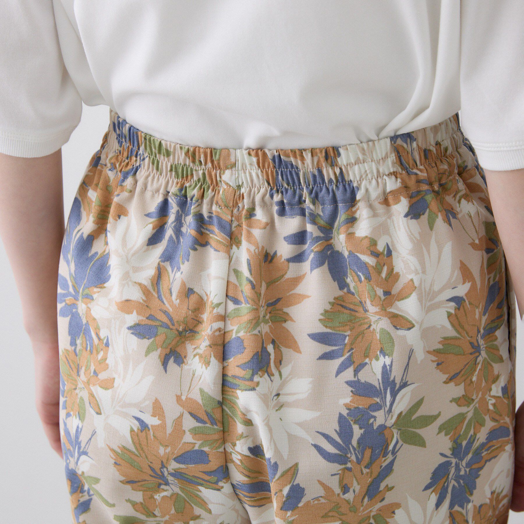 Dessin「【洗える】ボタニカル柄リラクシーパンツ」|その他|