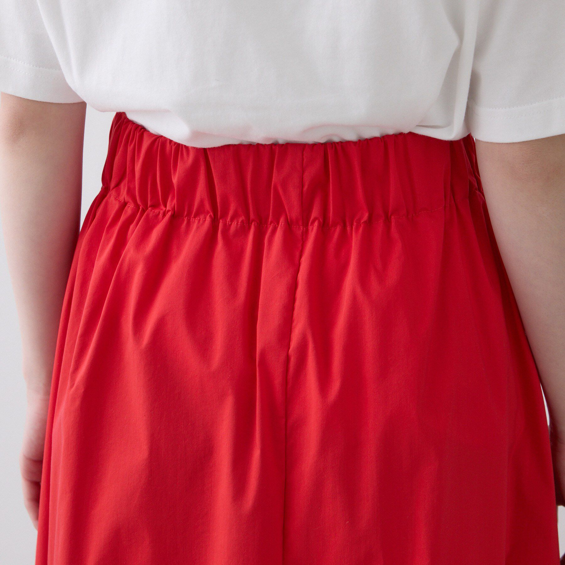 Dessin「【ウエストゴム/洗える】フレアギャザースカート」|スカート|