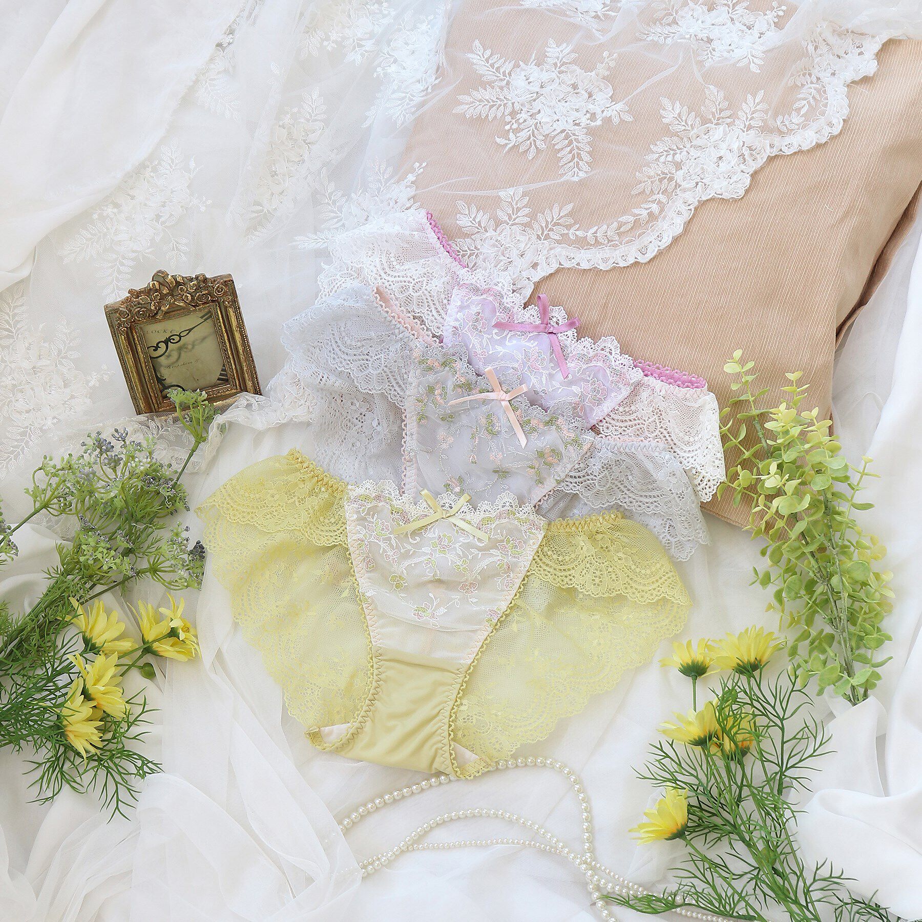 Risa Magli「アリッサ レースショーツ」|インナー|