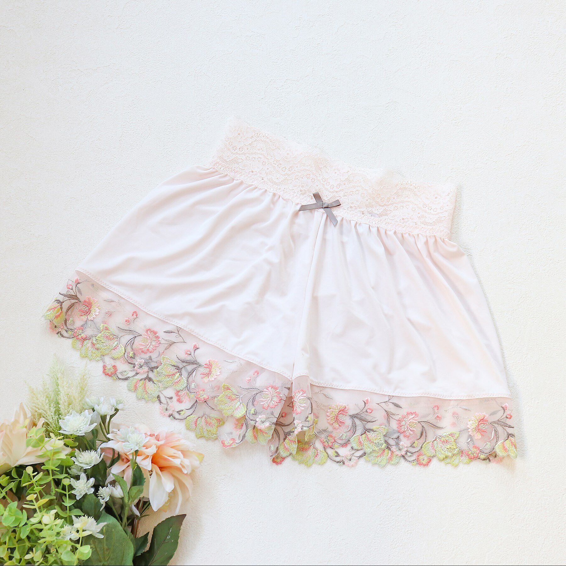 Risa Magli「レンヌ タップパンツ」|インナー|オレンジ(065)