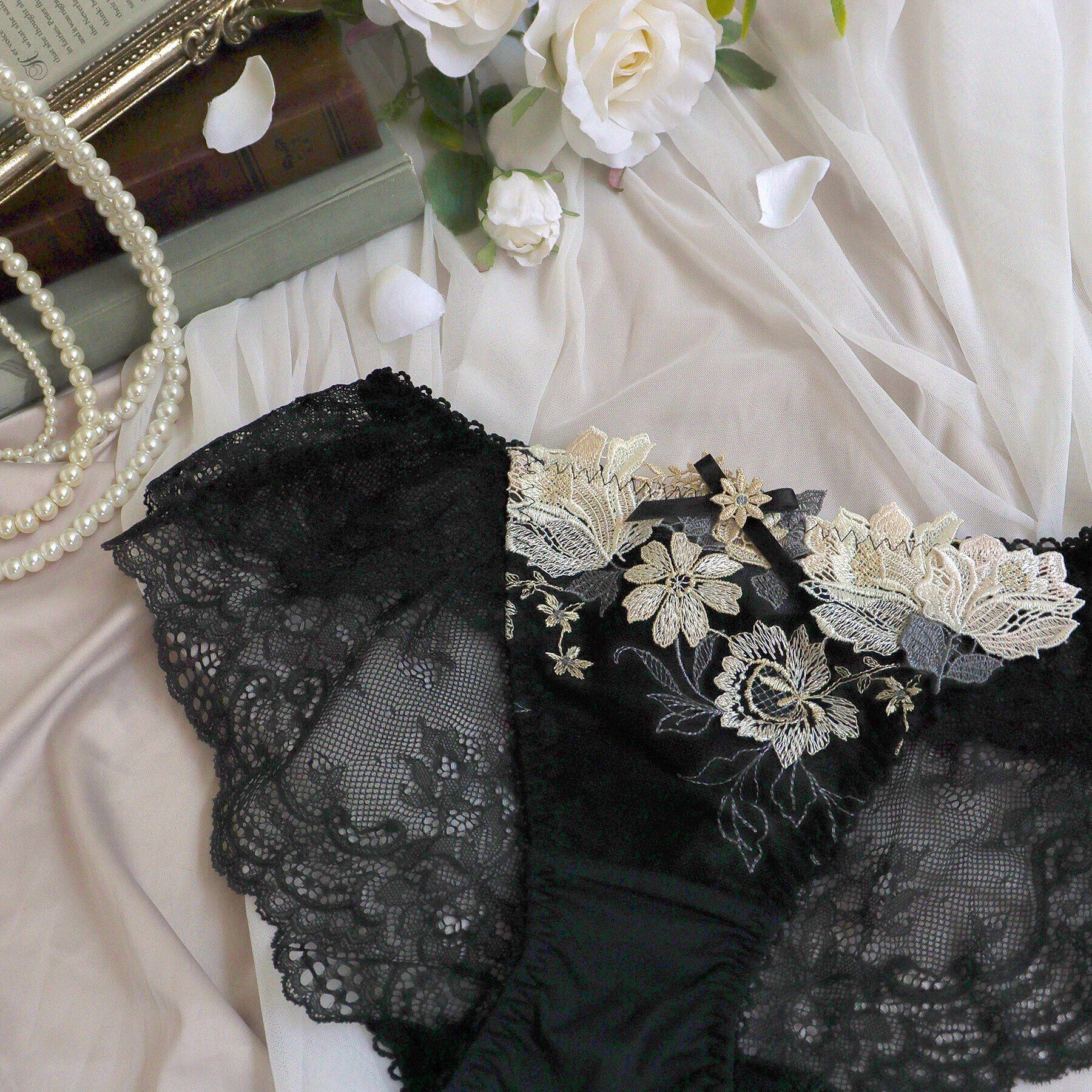 Risa Magli「アデラ レースショーツ」|インナー|