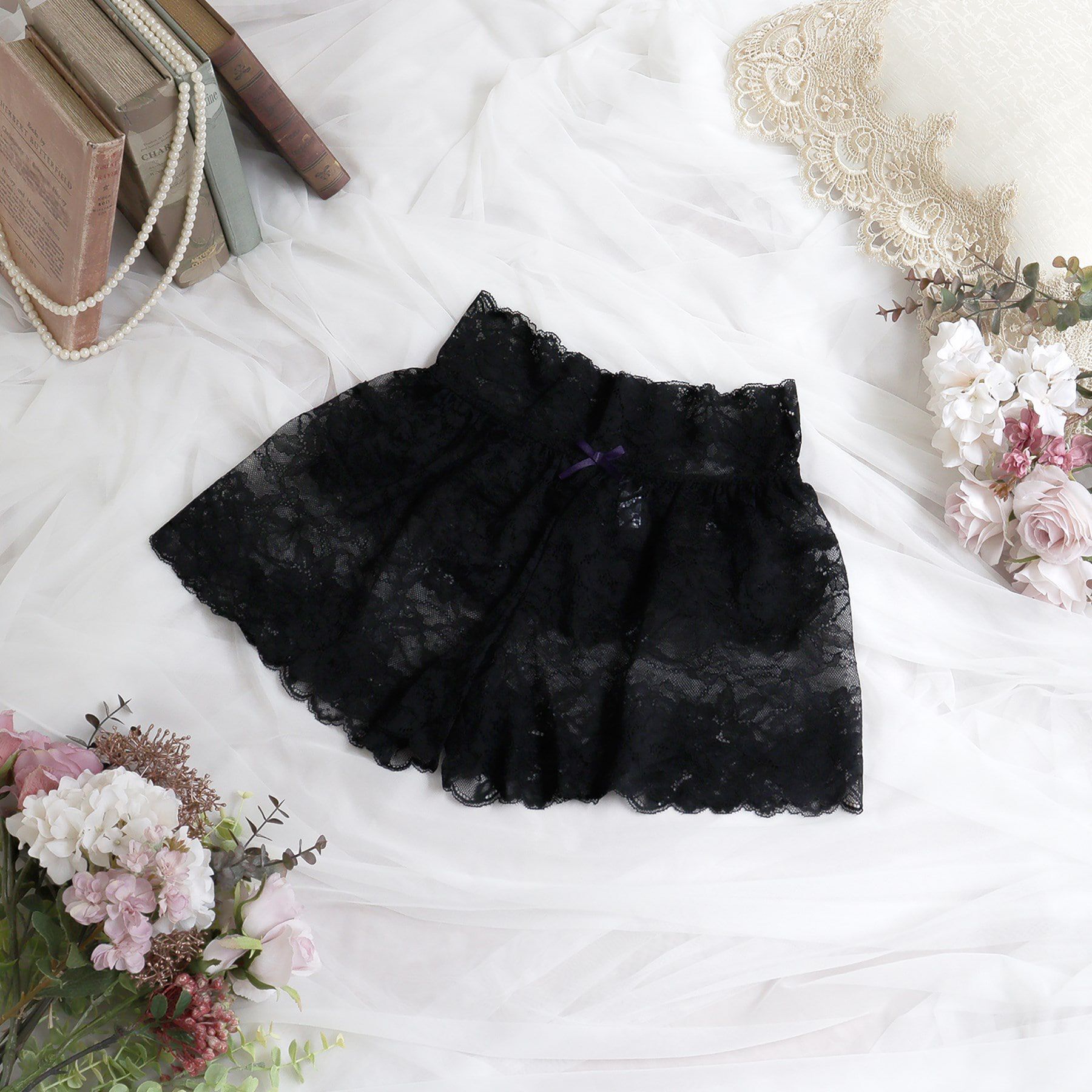 Risa Magli「ノーラ タップパンツ」|インナー|ブラック(019)