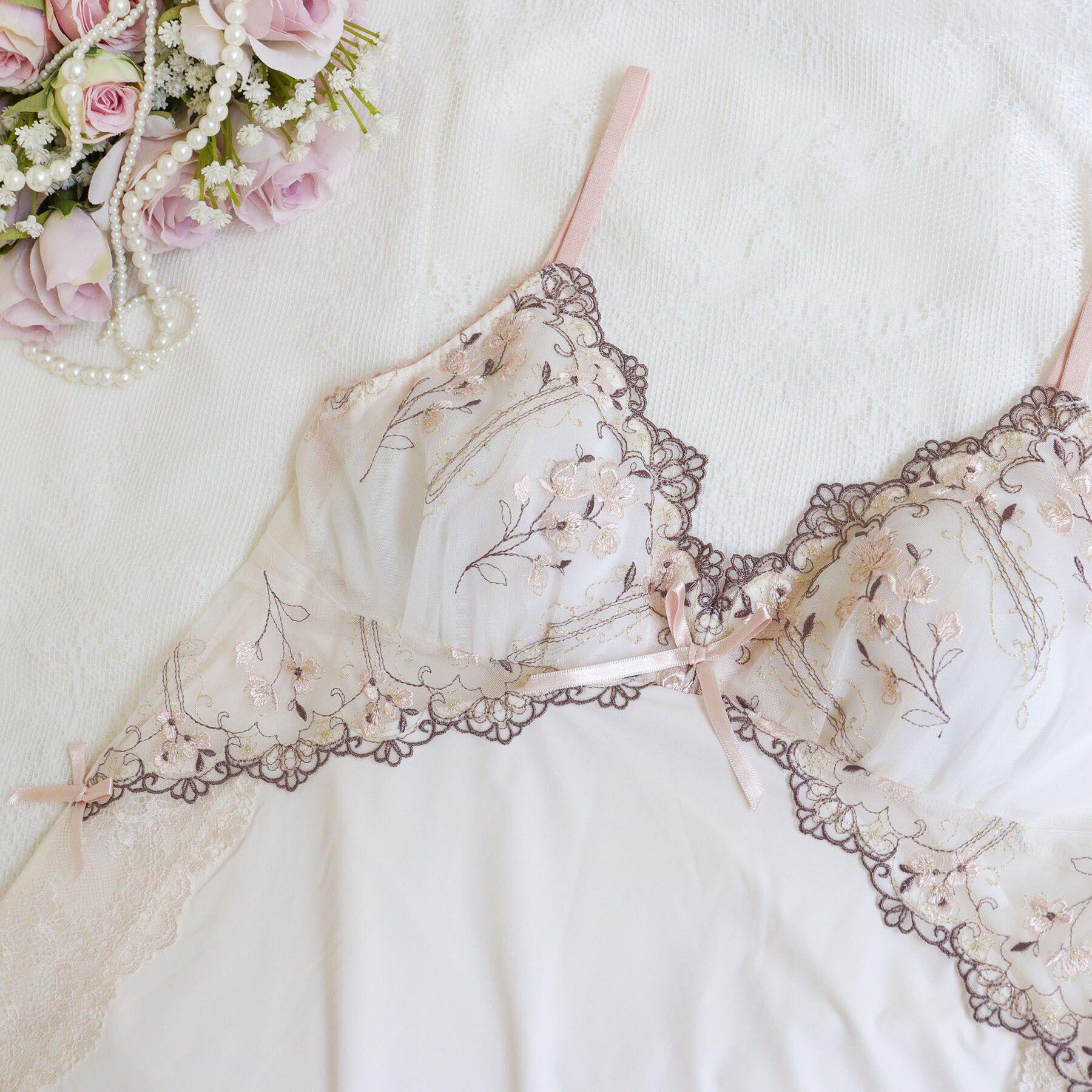 Risa Magli「カイリー カップ付スリップ」|キャミソール|