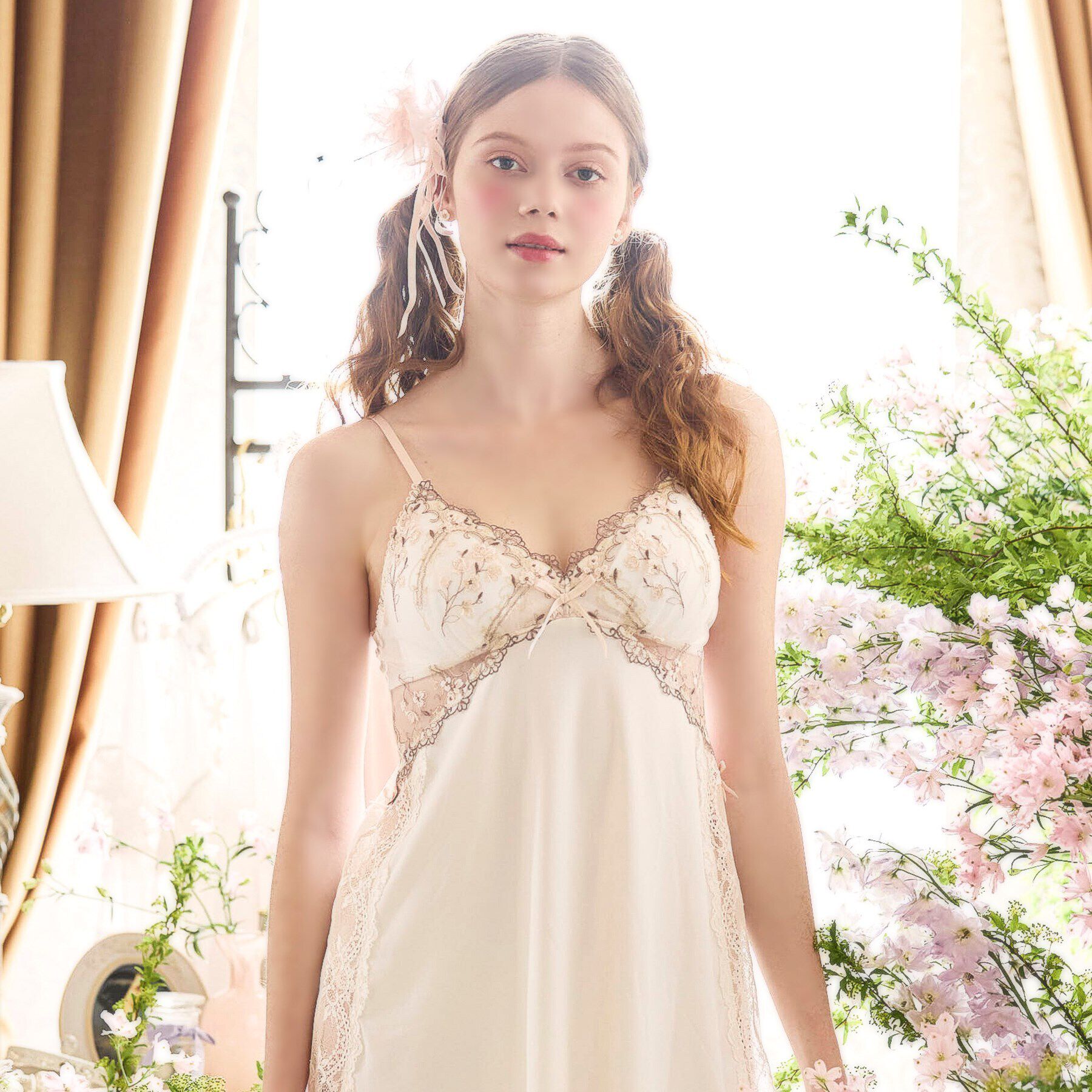 Risa Magli「カイリー カップ付スリップ」|キャミソール|