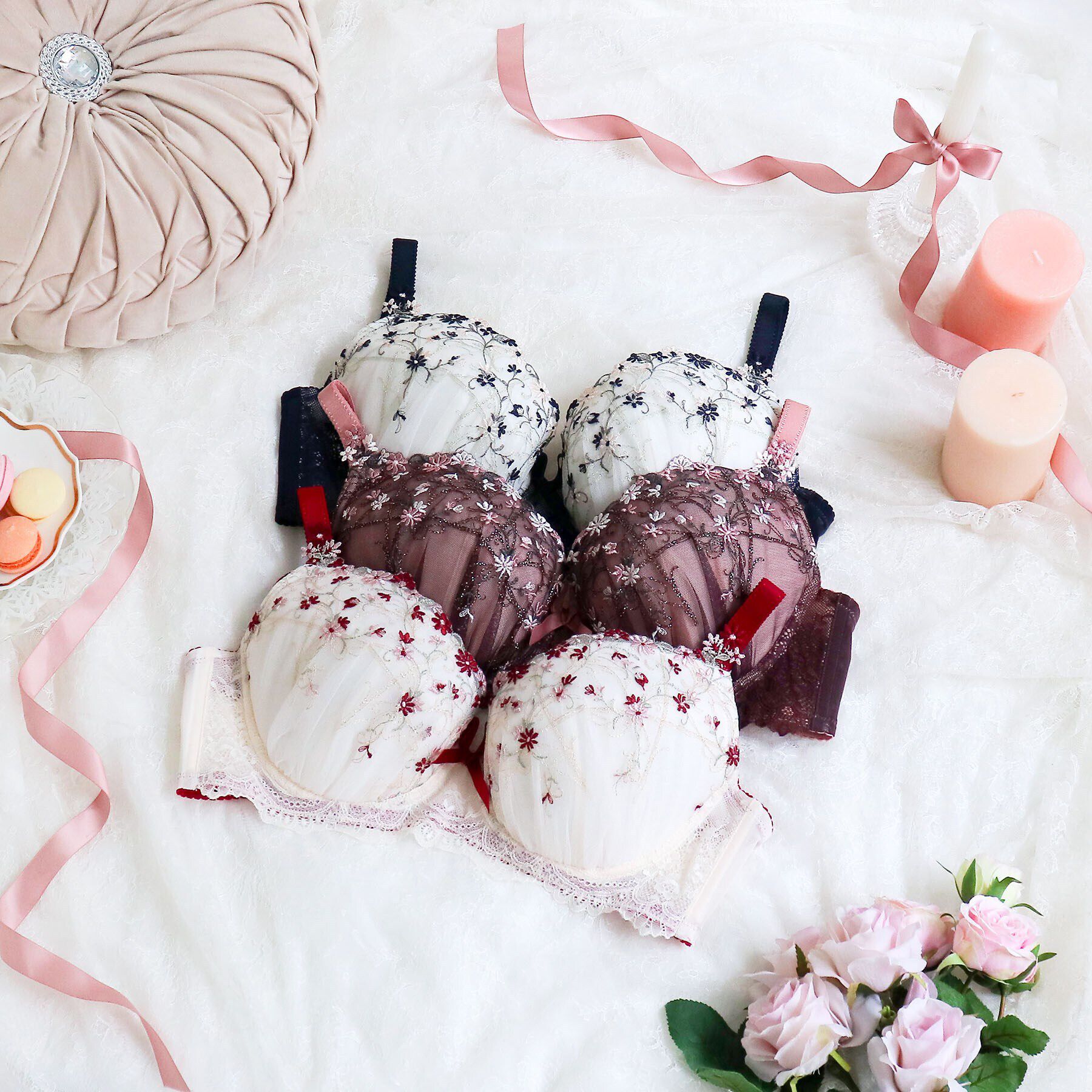 Risa Magli「ティナ ブラジャー（G-I）＜バストアップタイプ＞」|インナー|