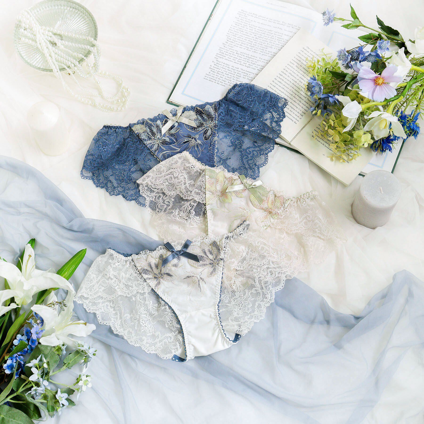 Risa Magli「イレーナ レースショーツ」|インナー|