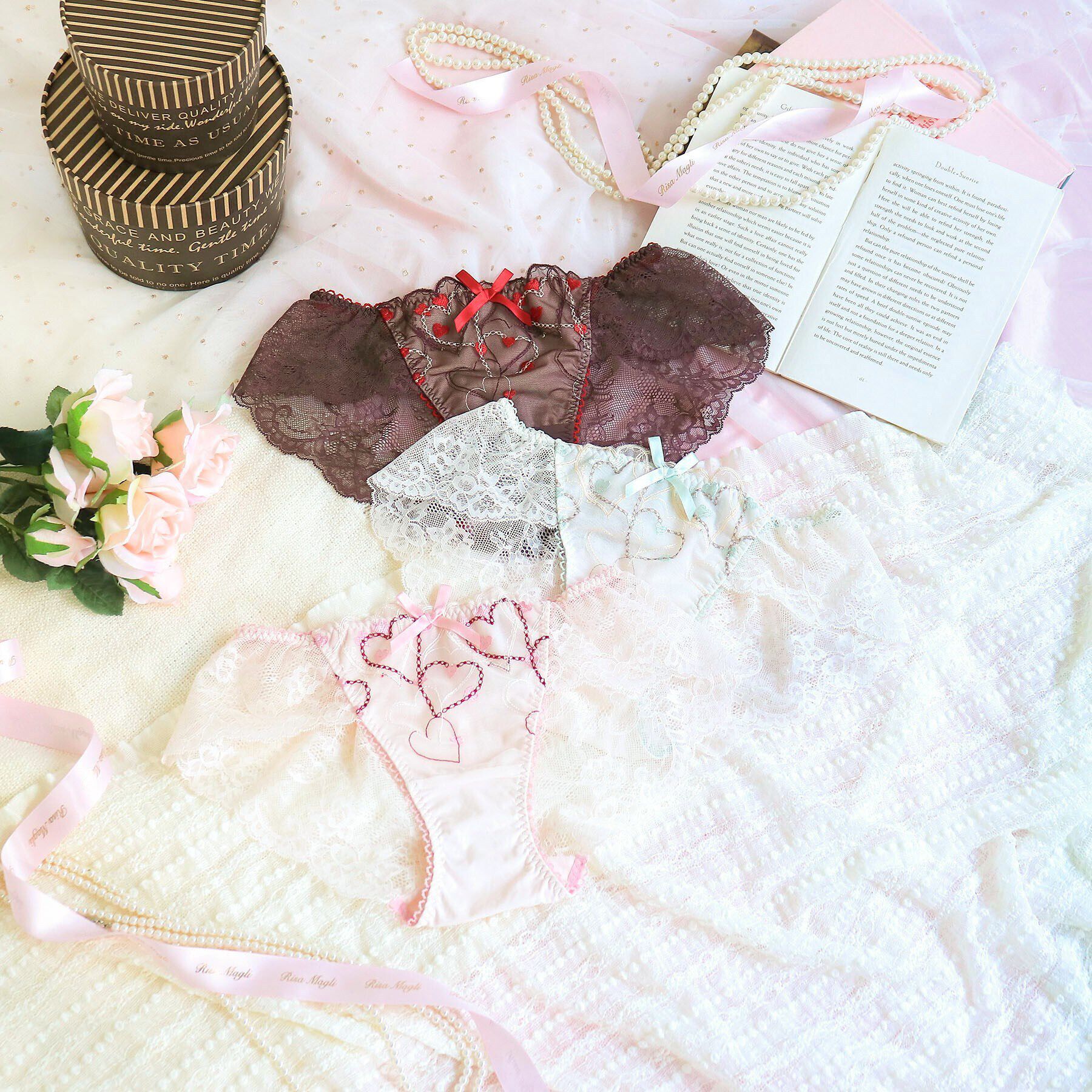 Risa Magli「ジアン レースショーツ」|インナー|