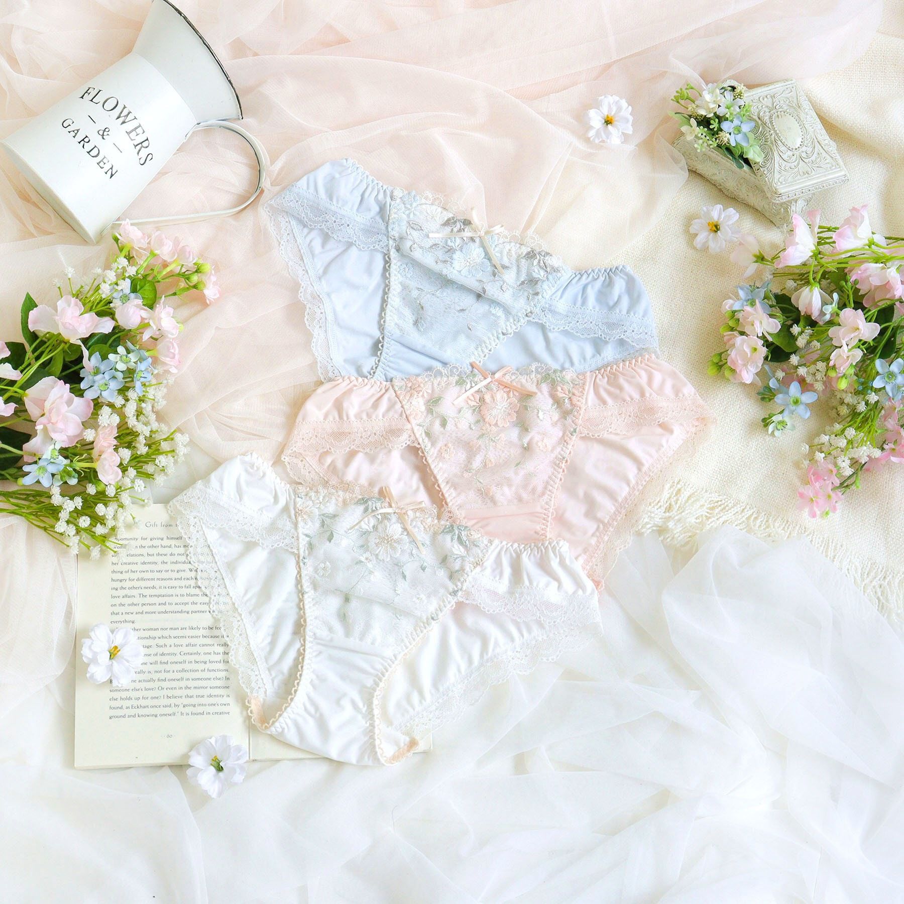 Risa Magli「シュクリエ ノーマルショーツ」|インナー|