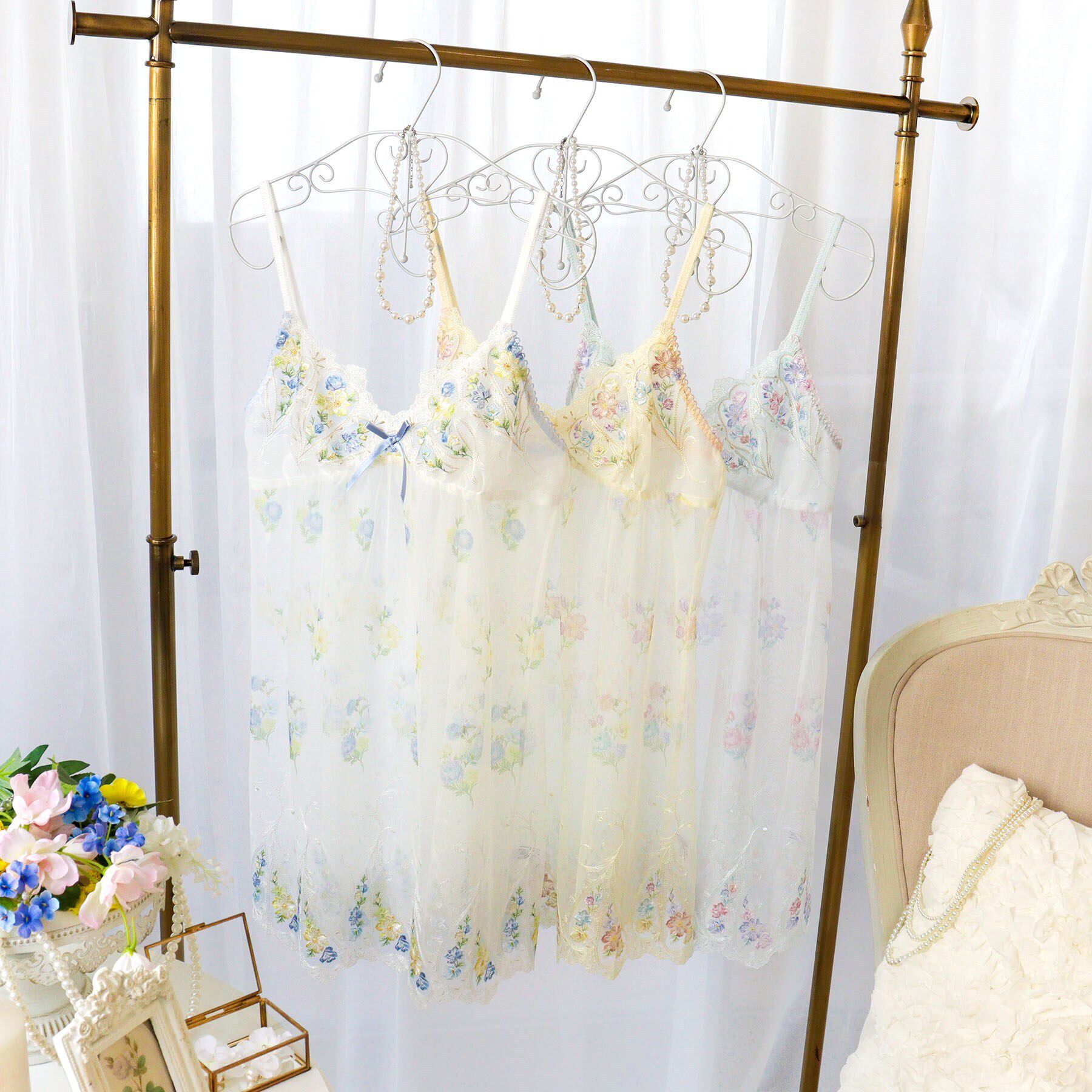 Risa Magli「フロリタ スリップ」|キャミソール|