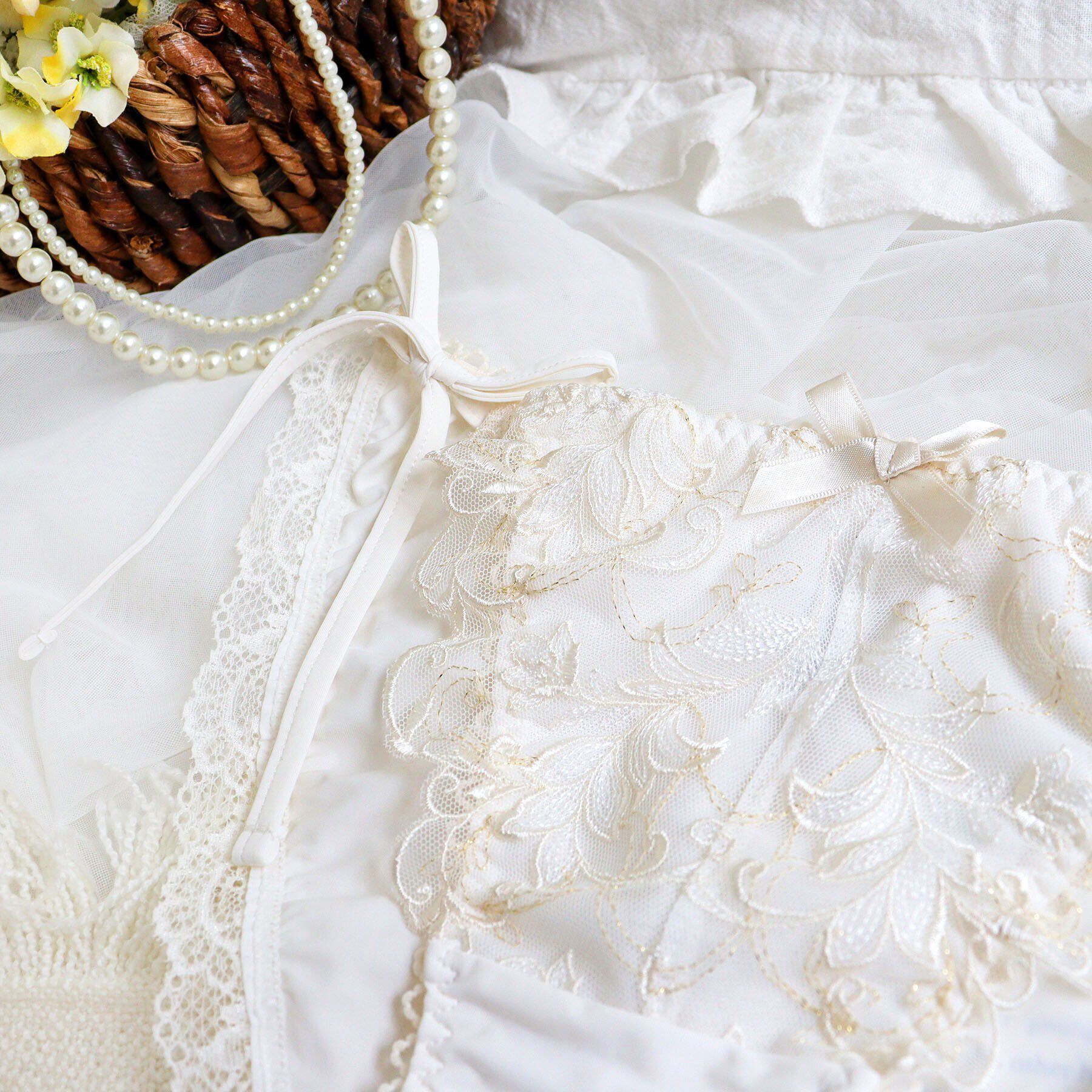 Risa Magli「イリーナ リボンショーツ」|インナー|