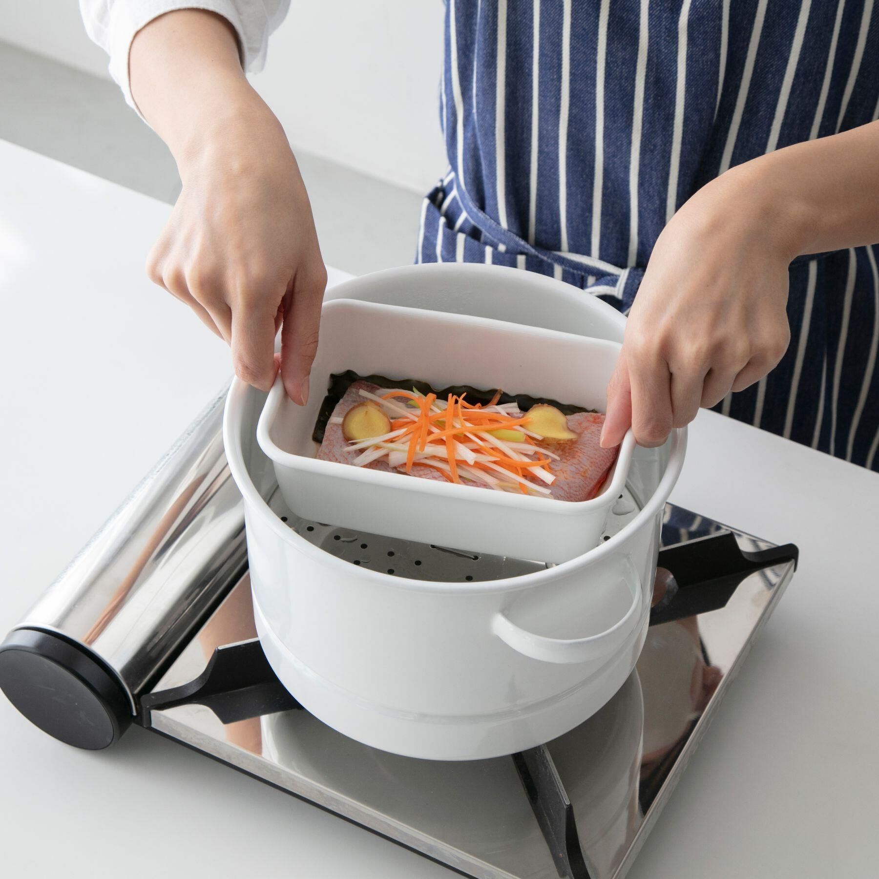 212 KITCHEN STORE「蒸し鍋 21cm ＜にちにち道具＞」|食器・キッチングッズ|