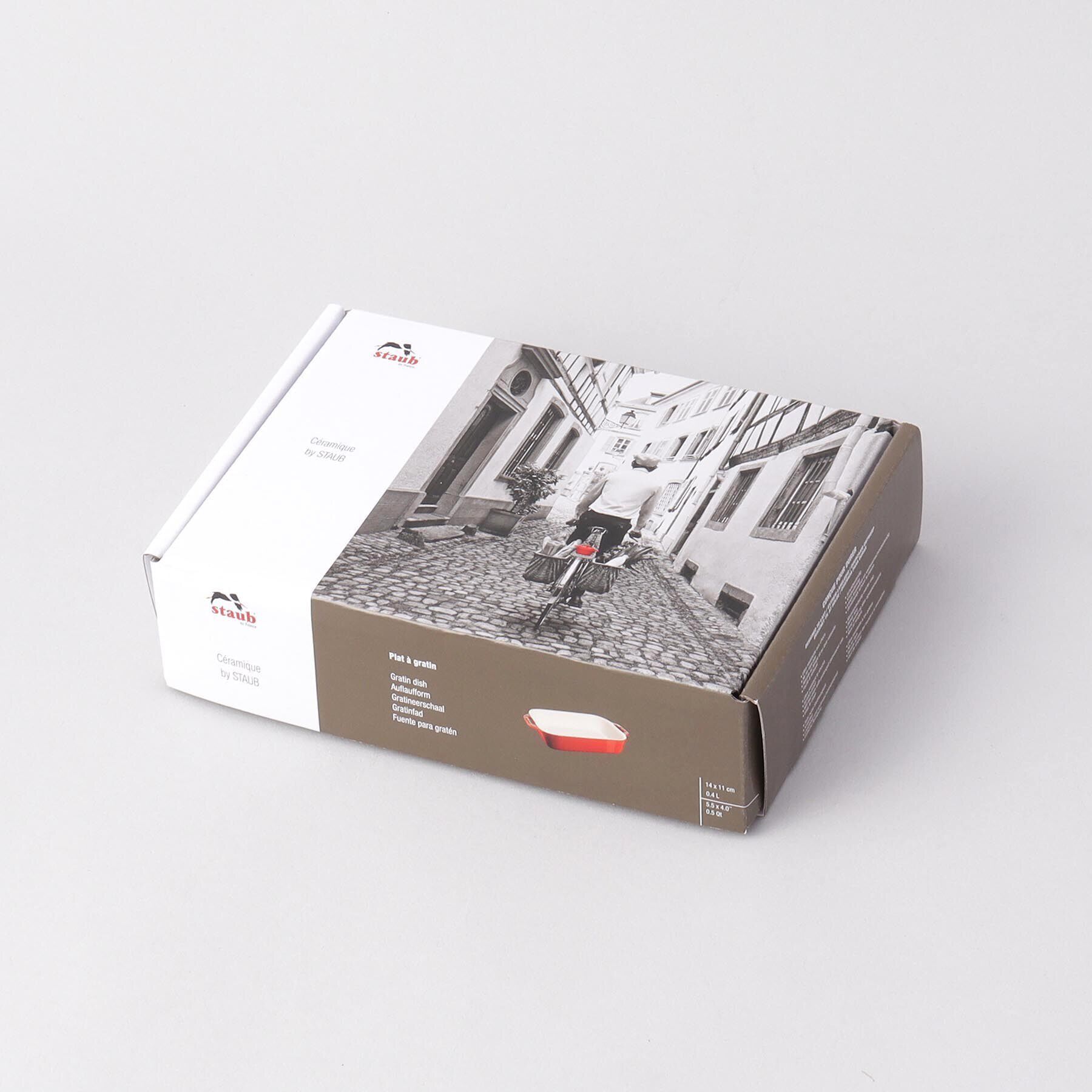 212 KITCHEN STORE「レクタンギュラーディッシュ 14cm WH ＜Staub ストウブ ＞」|食器・キッチングッズ|