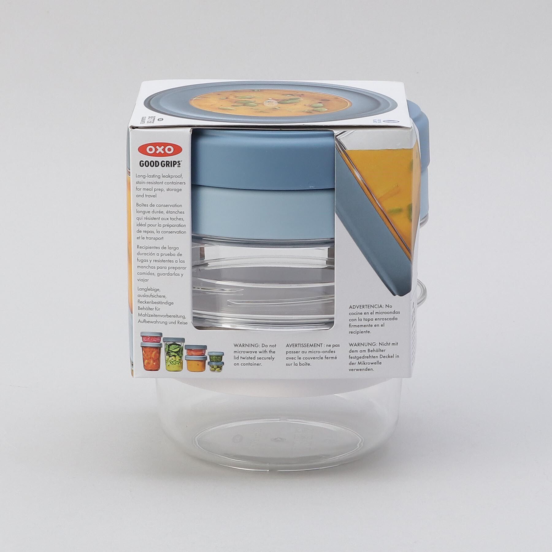 212 KITCHEN STORE「ツイスト＆スタックコンテナ 592ml 2ピースセット ＜OXO オクソー＞」|食器・キッチングッズ|