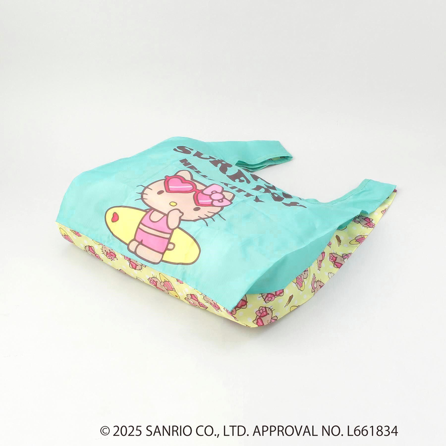 212 KITCHEN STORE「日焼けハローキティ エコバッグ M MINT」|その他|
