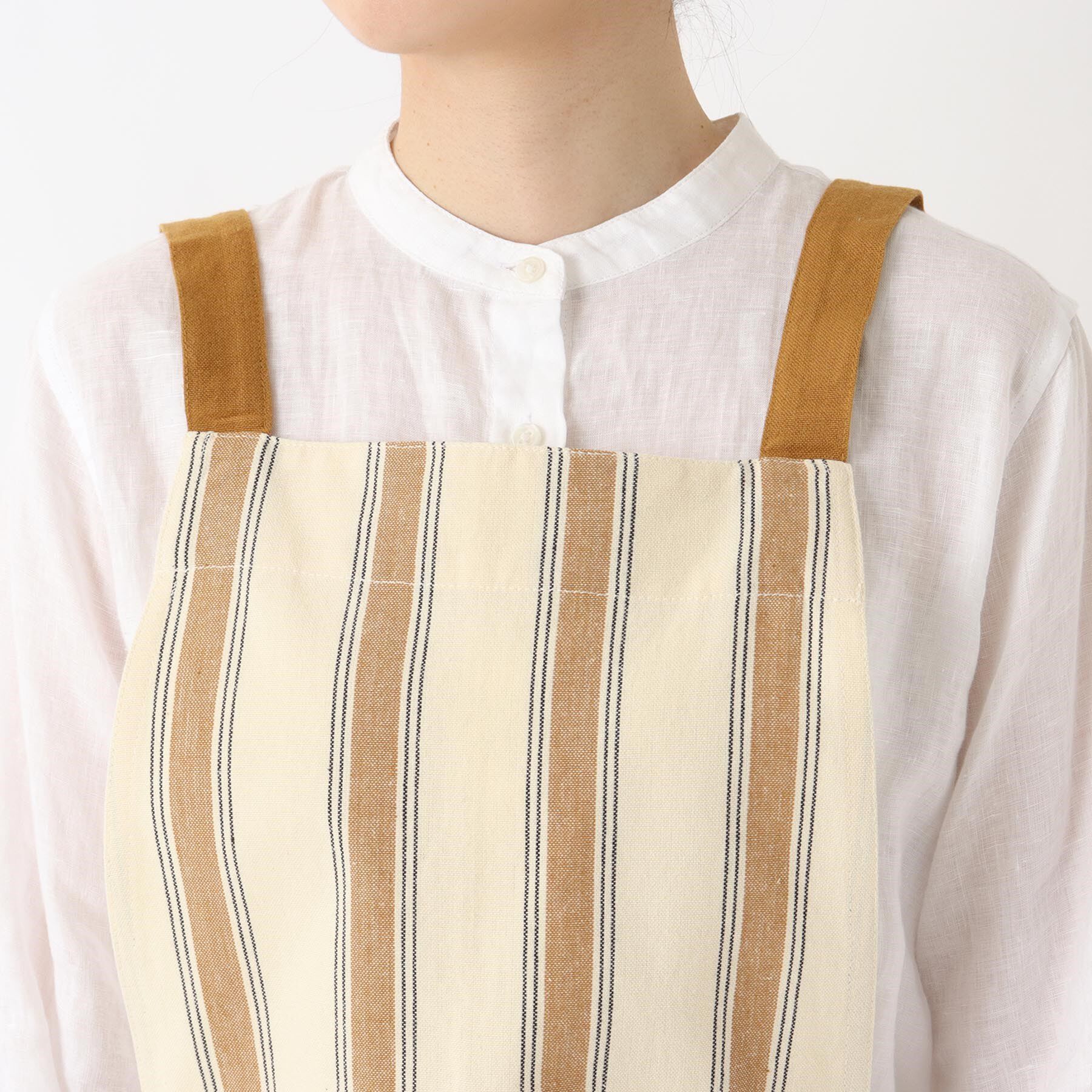 212 KITCHEN STORE「ダブルストライプ フルエプロン 2way MU ＜212Kオリジナル＞」|食器・キッチングッズ|