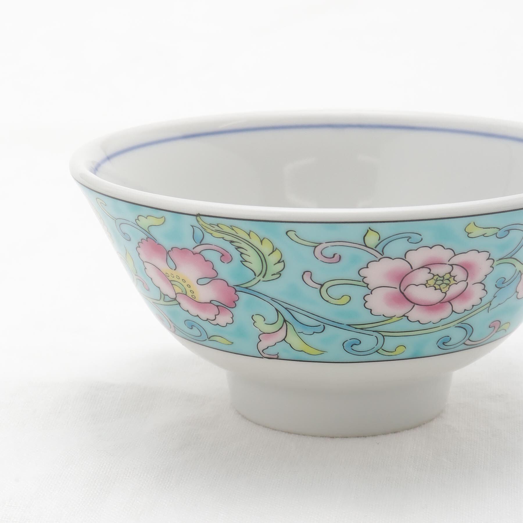 212 KITCHEN STORE「緑彩牡丹 スープ碗」|食器・キッチングッズ|