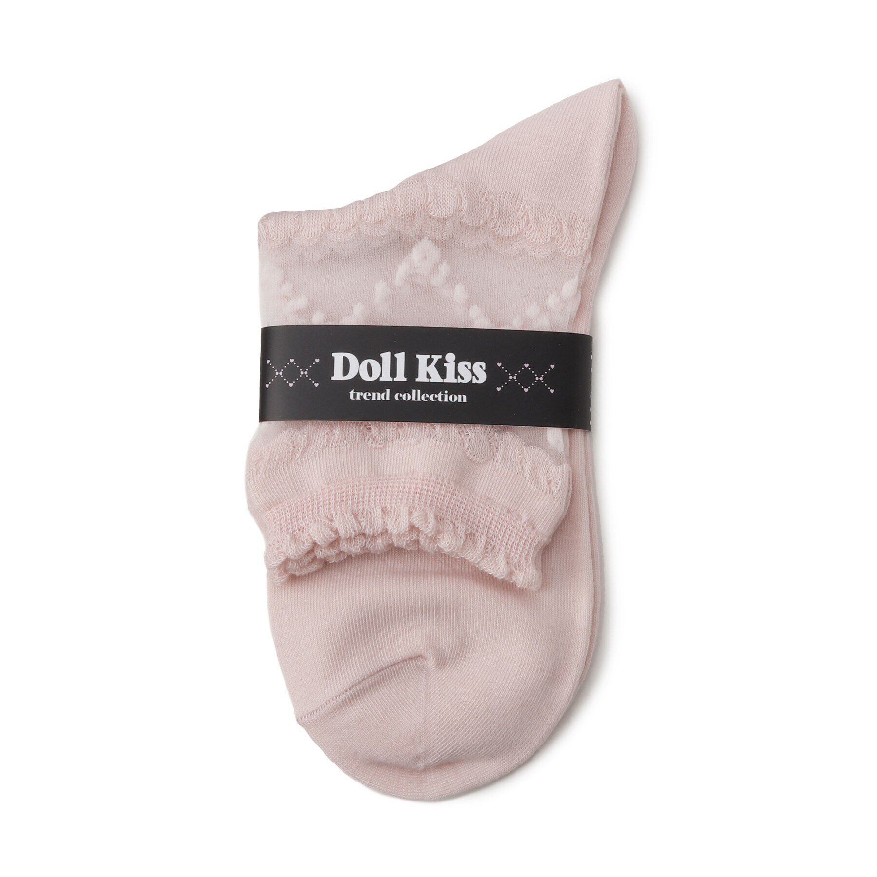 Doll Kiss「シースルーハート&times;リボンソックス」|ソックス|