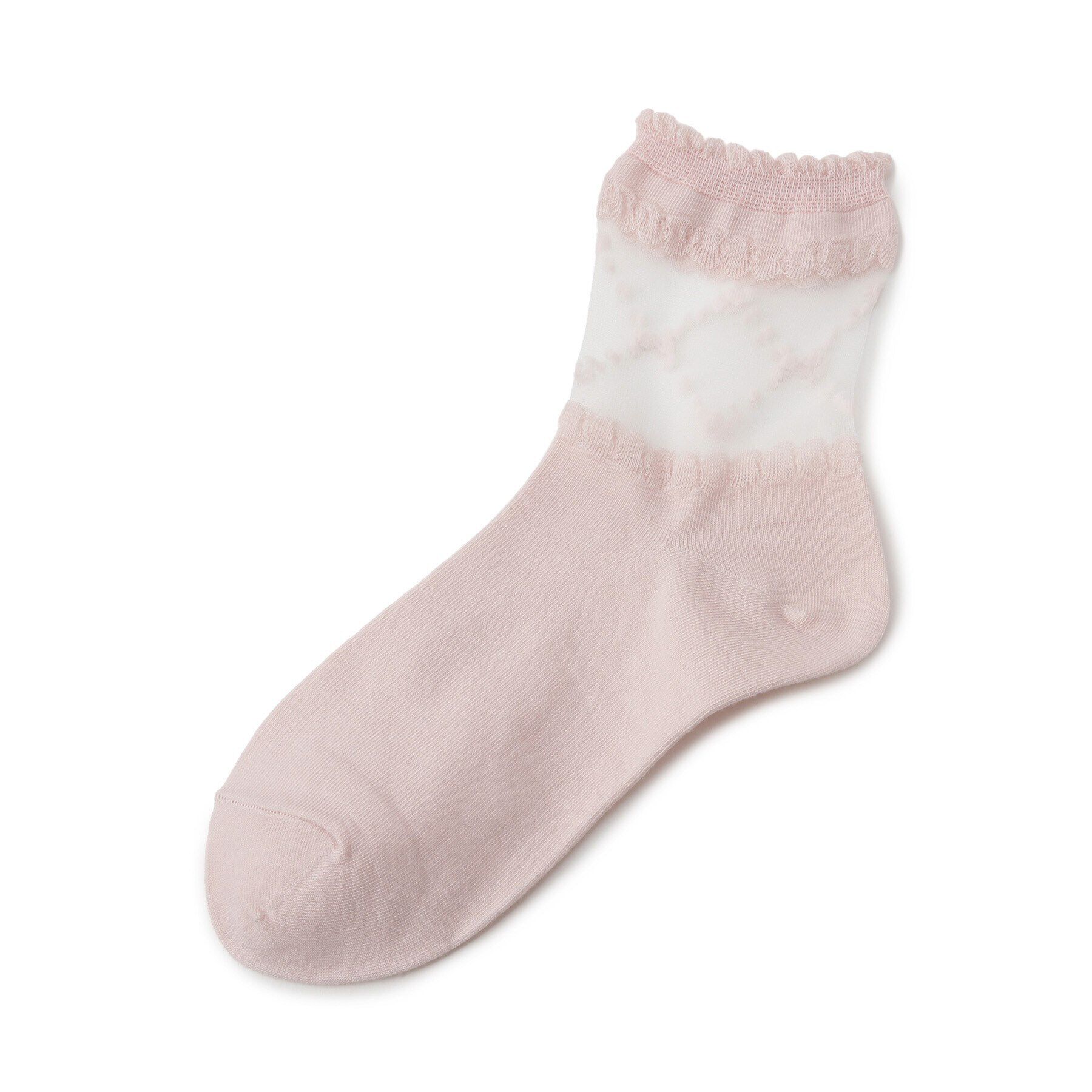 Doll Kiss「シースルーハート&times;リボンソックス」|ソックス|