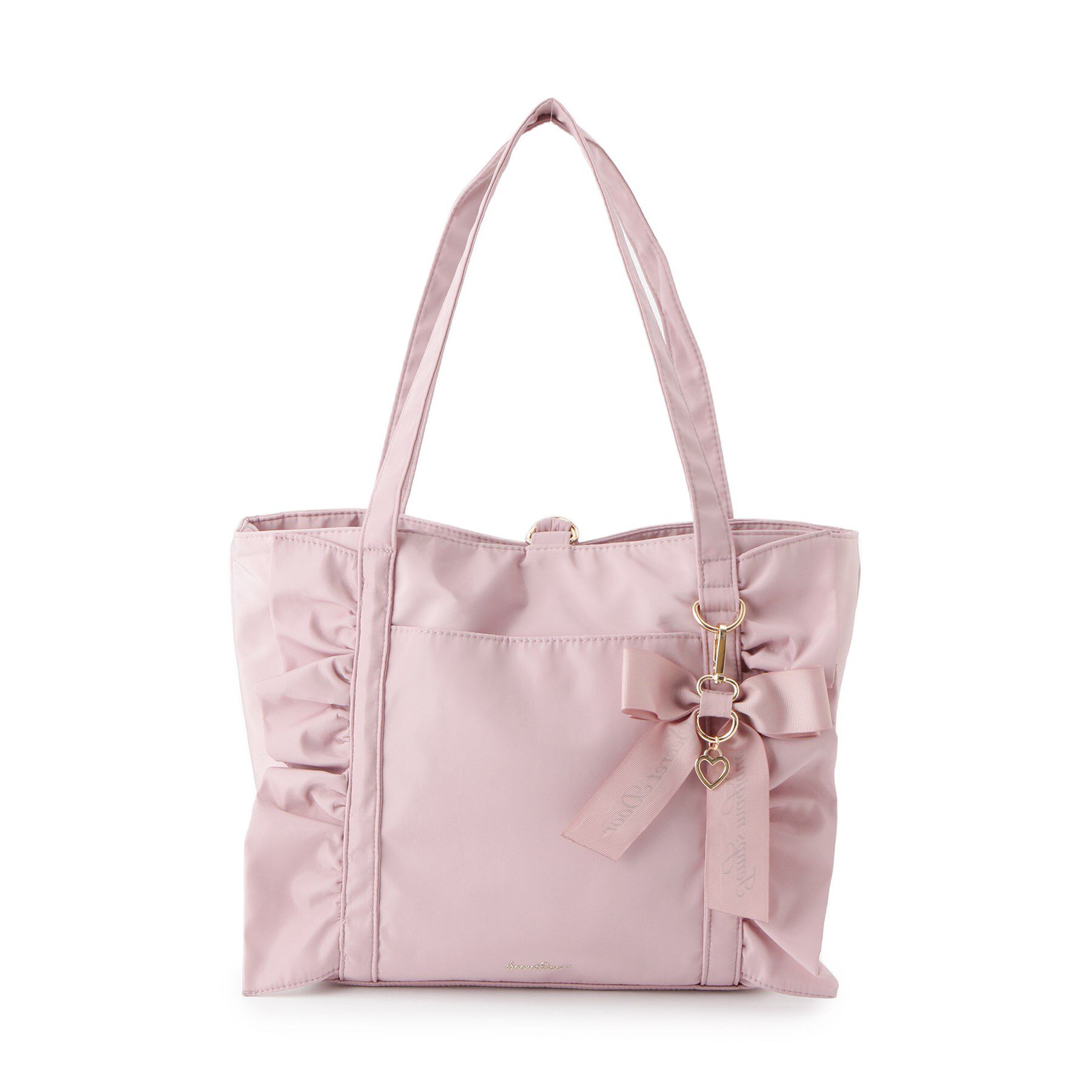 Ober Tashe「【新生活・新学期】フリルリボントートバッグ」|トートバッグ|