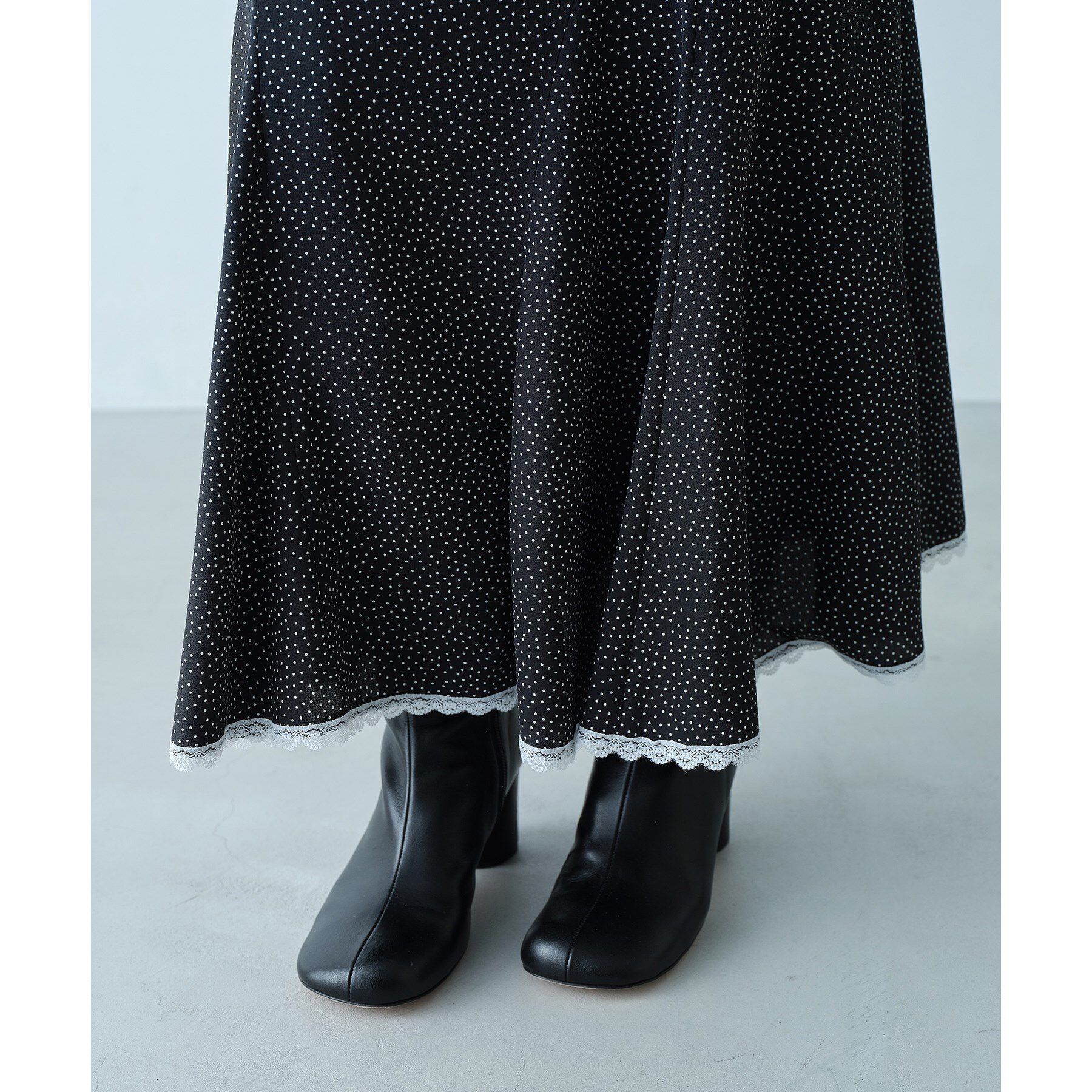 CODE A「femi dot skirt」|スカート|