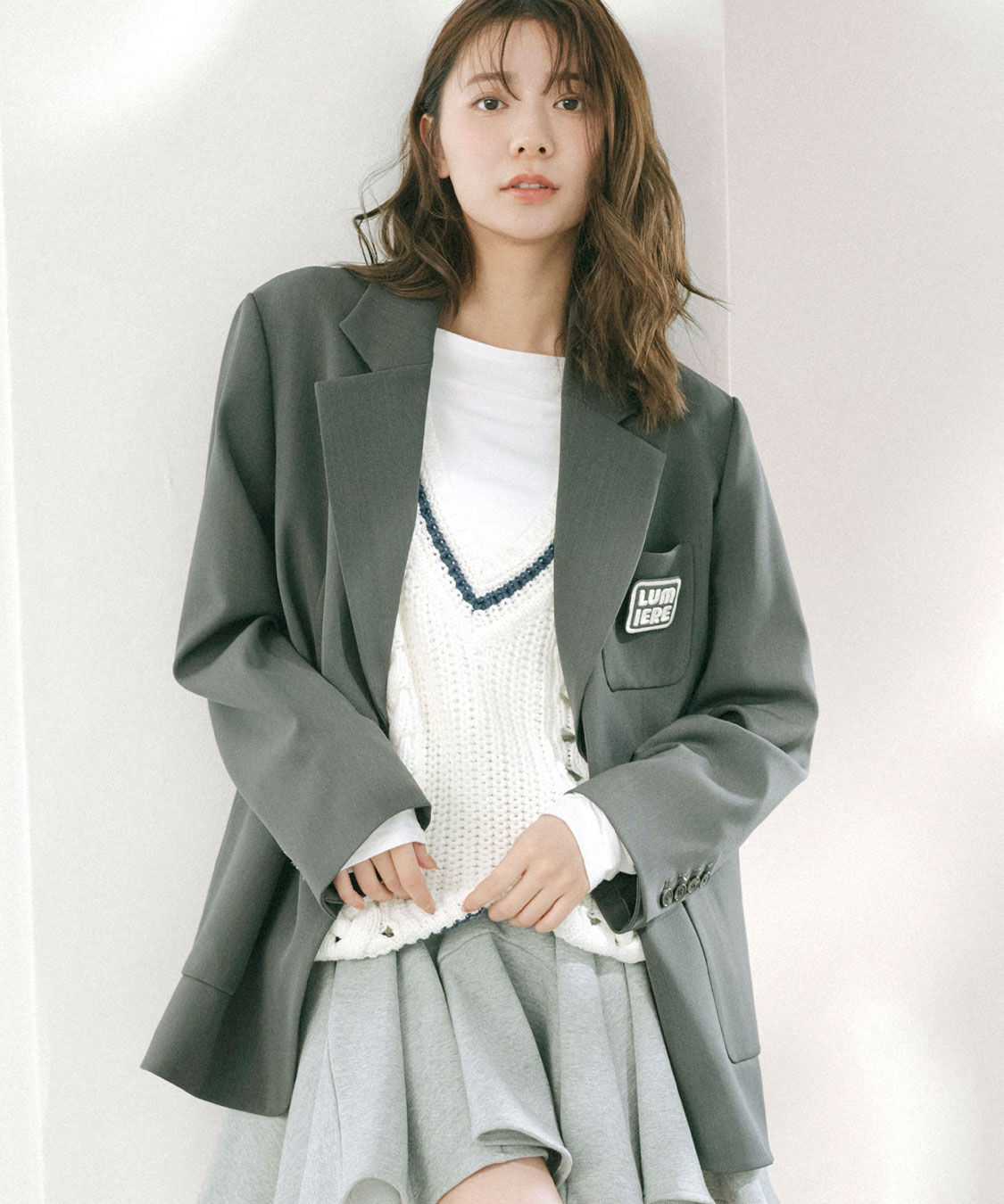 COCO DEAL「ワッペン付きテーラードジャケット」|テーラードジャケット|