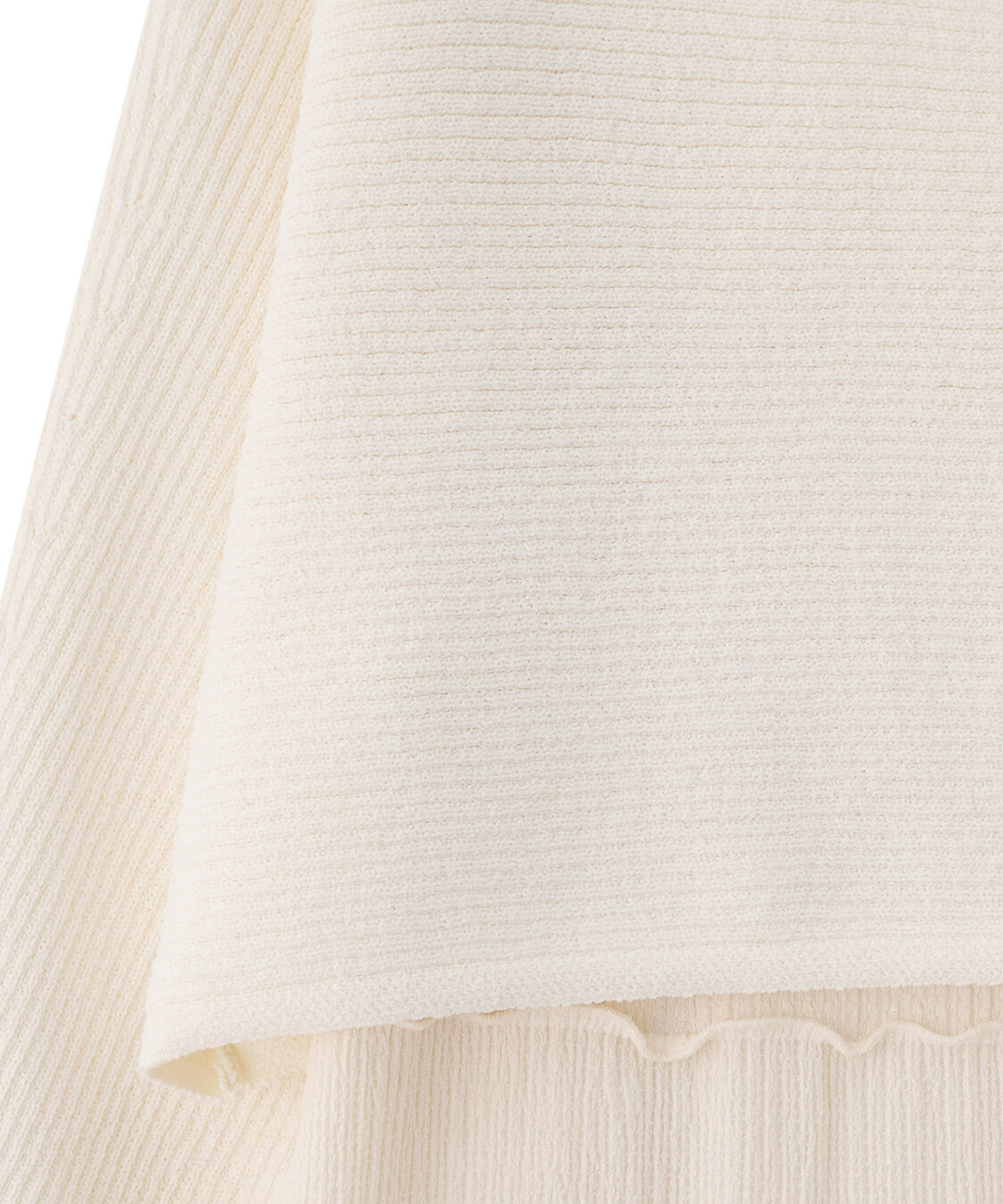 COCO DEAL「クロップドニット&times;メローティアードキャミワンピース」|ワンピース|