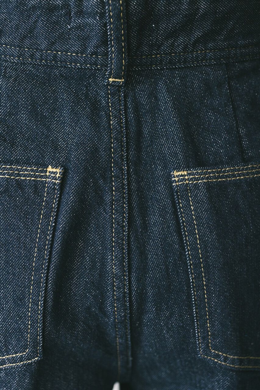 STYLEMIXER「センタープレスワイドデニム」|デニム|