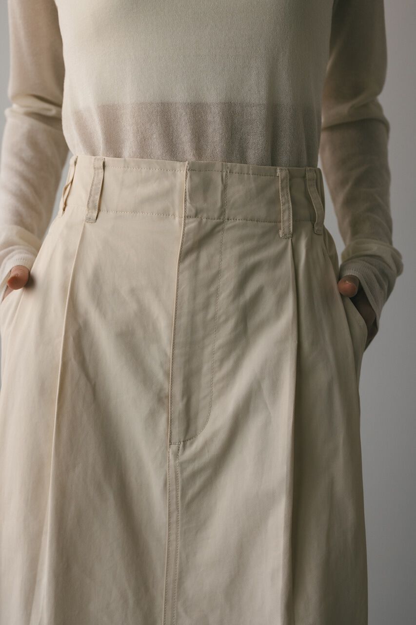 STYLEMIXER「フロントスリットタックスカート」|スカート|